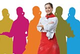 Cuisinière en chef