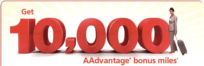 Get 10,000 AAdvantage bonus miles