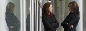 Women talking
