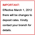Effective March 1, 2012