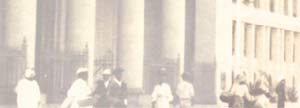 Old photograph of people on the street