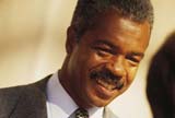 Man smiling