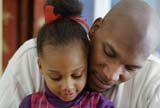 Man holding child