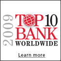 Scotiabank 2009 Top 10 Bank Worldwide