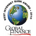 Best Internet Bank Award 2010