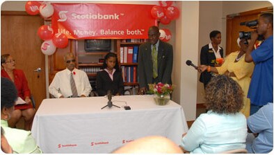 First blind student from St. Lucia 