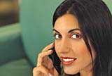 Woman on the phone