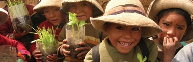 Children smiling