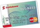 Scotiabank MasterCard BusinessCard card
