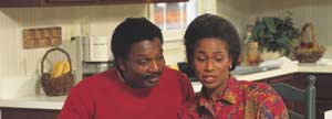 Couple budgeting personal expenses