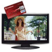 Shop with your new ScotiaCard with Visa Debit card to win a 32” Flat Screen HD TVs or one of 3 digital cameras.