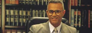 Executive working at his desk
