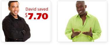 David saved $7.70