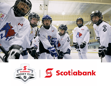 hockey kids cheering
