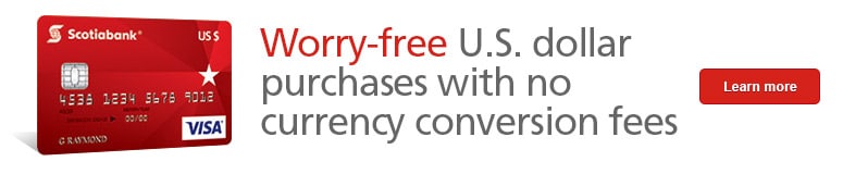 Worry-free US. dollar purchases with no currency conversion fees