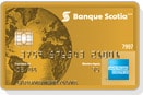 Carte American Express<sup>MD</sup> Or de la Banque Scotia<sup>MD</sup>*