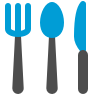 Food cutlery icon