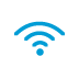 Symbole Wi- Fi 