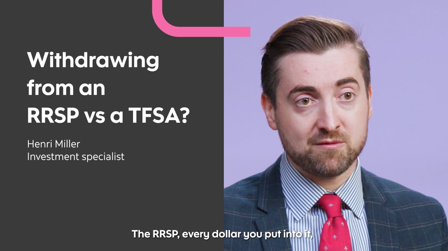Withdrawing from an RRSP or a TFSA?