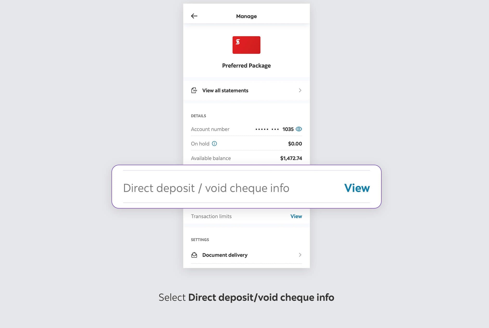 canadian bank account number format