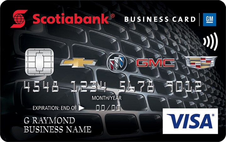 Scotiabank GM Visa Business Card