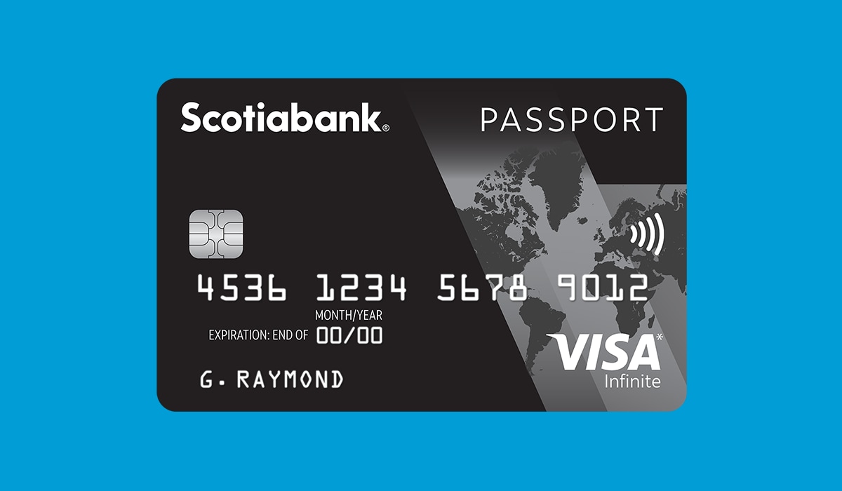 scotiabank passport visa travel rewards