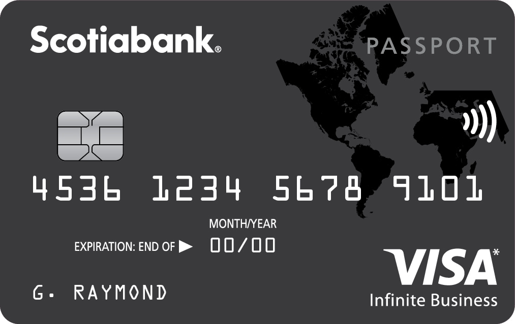 Scotiabank Passport™ Visa Infinite Business* Card