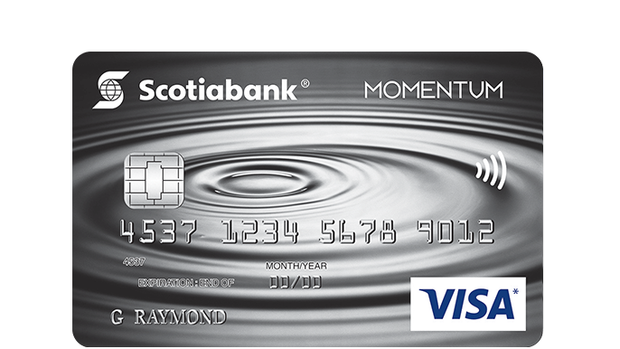 Scotia Momentum Visa Card image