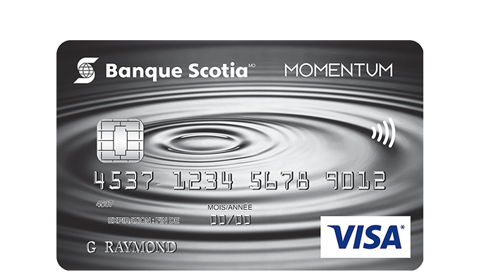 Carte de crédit Visa Momentum Scotia