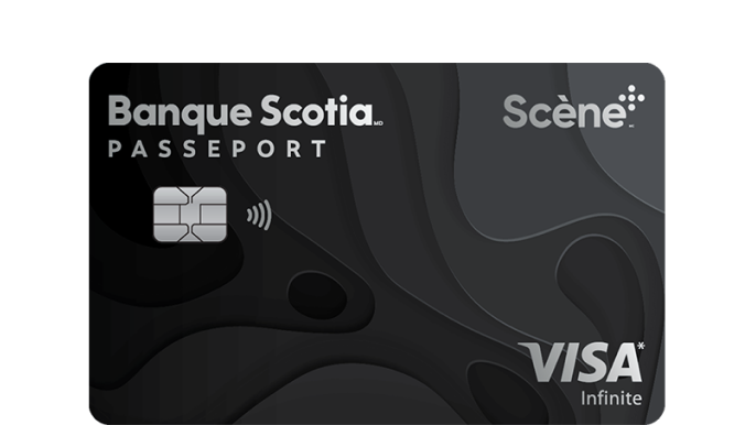 Carte de crédit Visa Infinite Passeport Banque Scotia