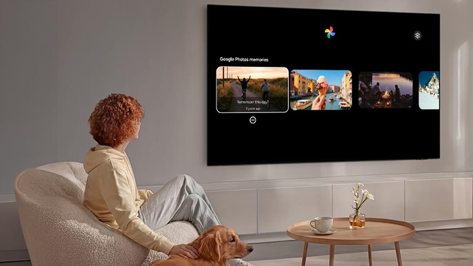 Image of the Samsung 55" QLED TV
