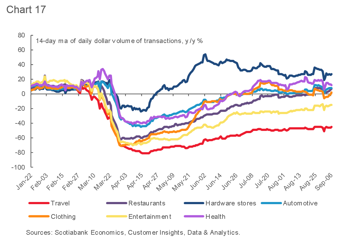 Tracking the Canadian Economy Through COVID19Insights from Customer