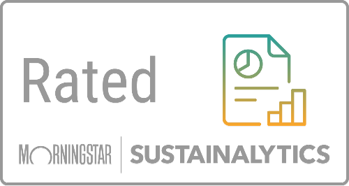 Logo for Sustainalytics, a Morningstar company