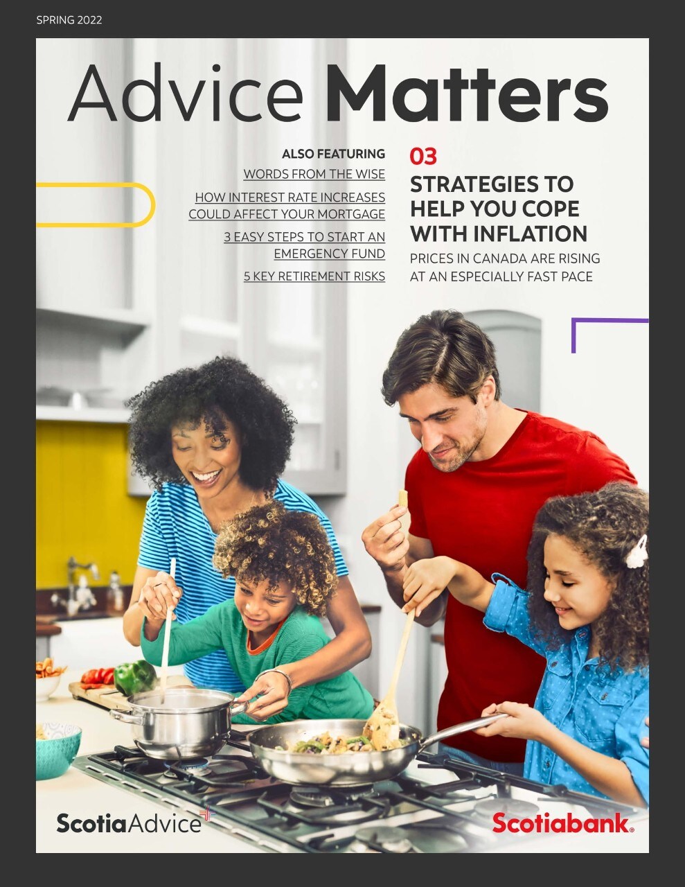 Advice Matters magazine cover winter 2021