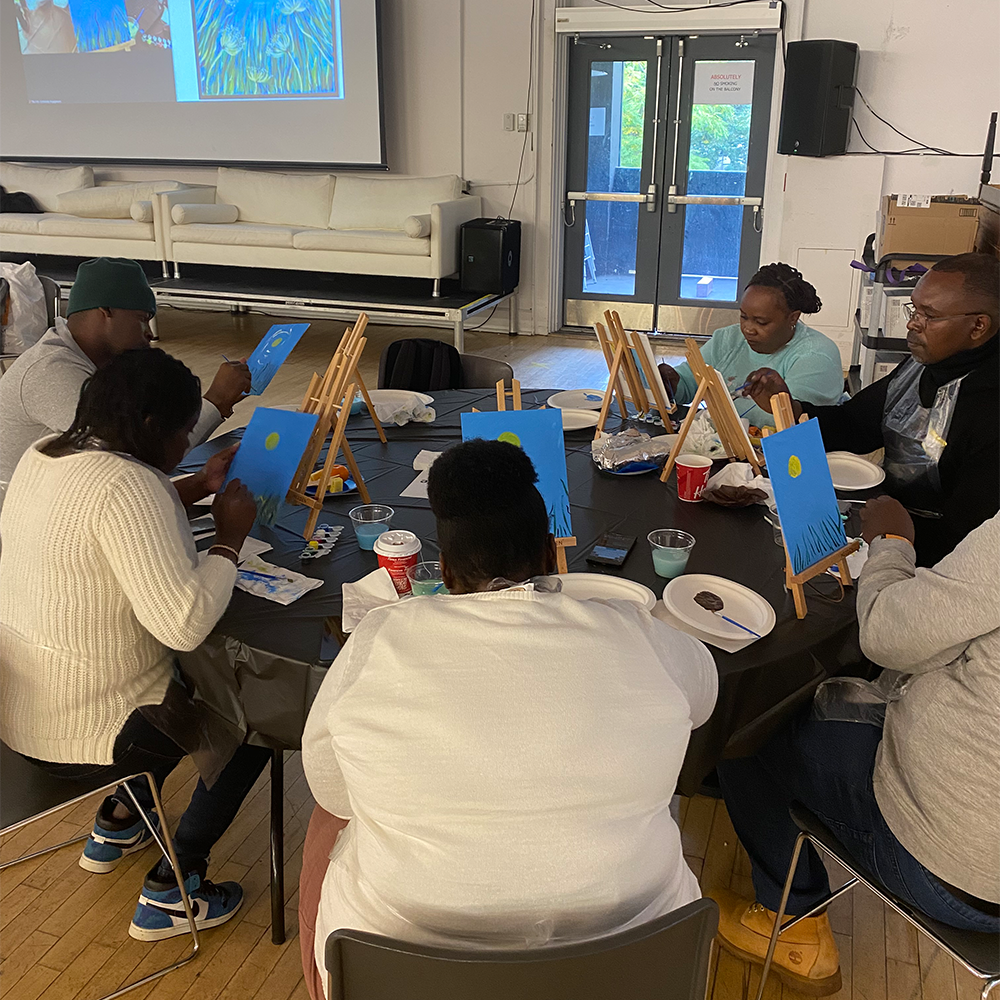 Paint and Chat event hosted by The 519