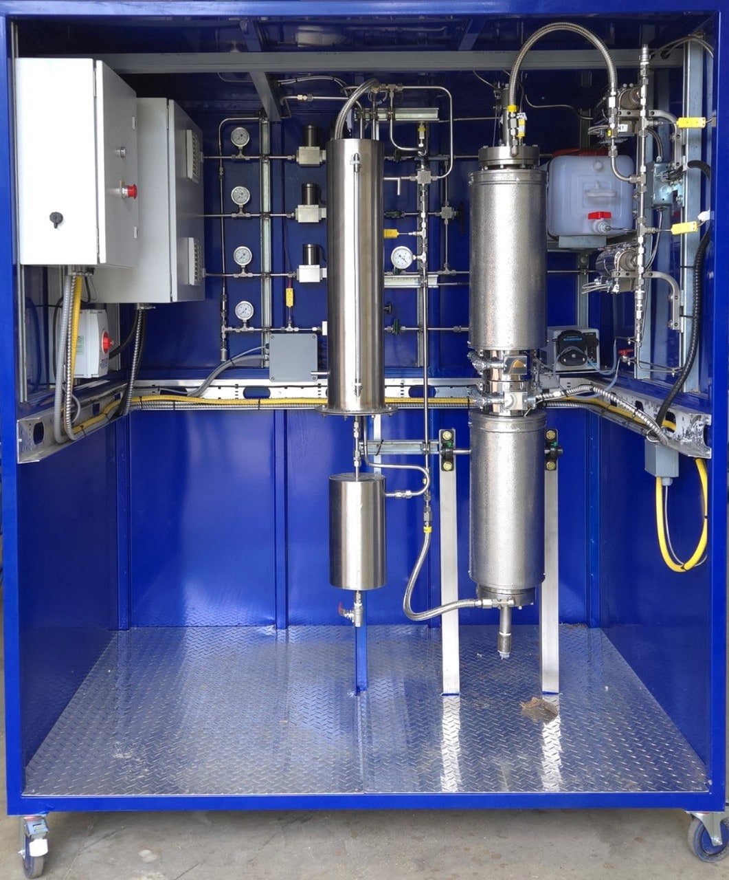 GENESIS X equipment in contained unit