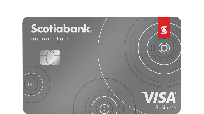 scotia momentum visa card
