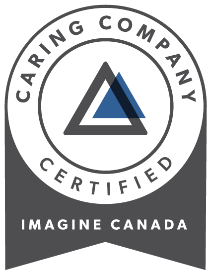 Caring Company Certified Imagine Canada logo