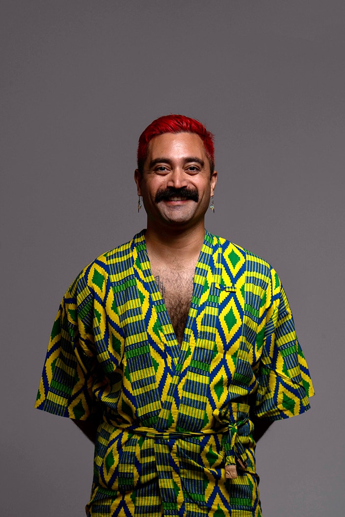 Léuli Eshrāghi, Curator of Indigenous Arts, Montreal Museum of Fine Arts. Photo Rhett Hammerton