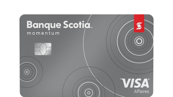 Carte Visa* Momentum Scotia pour entreprise