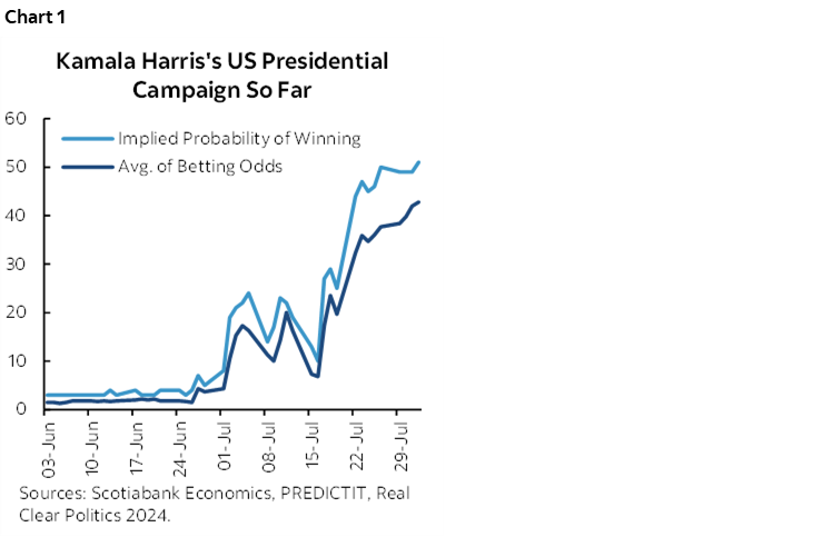 Chart 1: Kamala Harris's US Presidential Campaign So Far