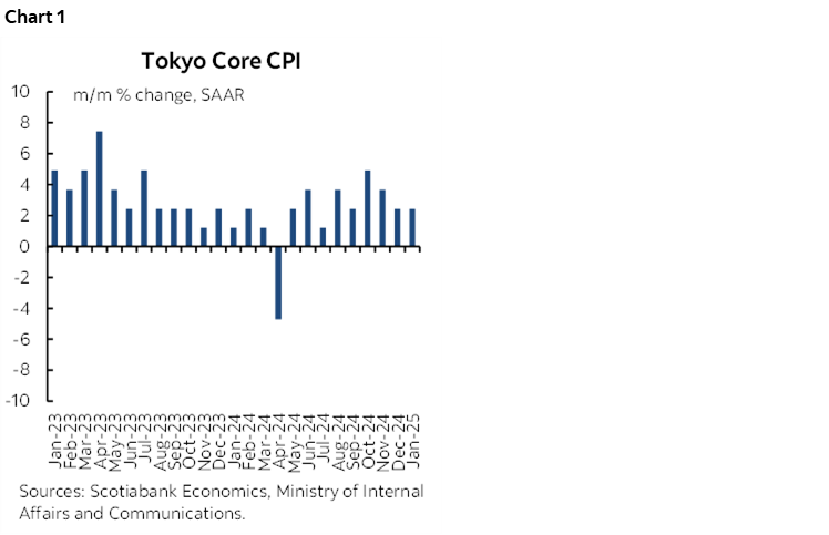 Chart 1: Tokyo Core CPI
