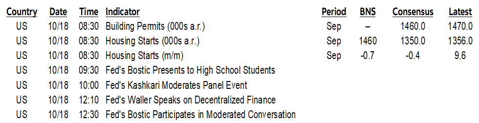 ON DECK FOR FRIDAY, OCTOBER 18