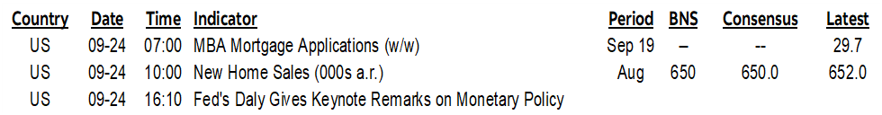 ON DECK FOR WEDNESDAY, SEPTEMBER 24