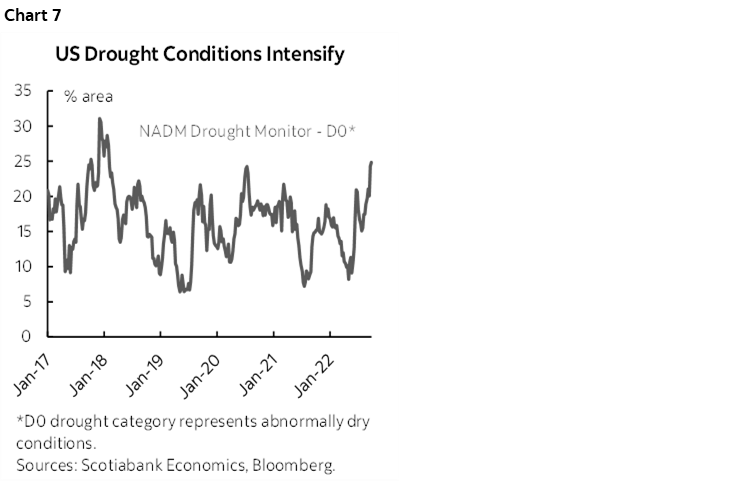 Chart 7: US Drought Conditions Intensify