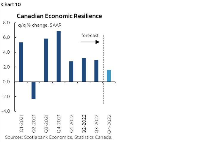 Chart 10: Canadian Economic Resilience