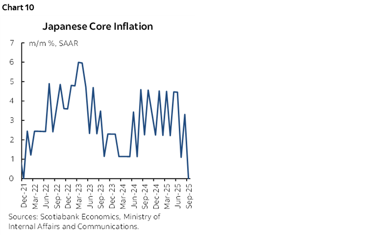 Chart 10: Japanese Core Inflation