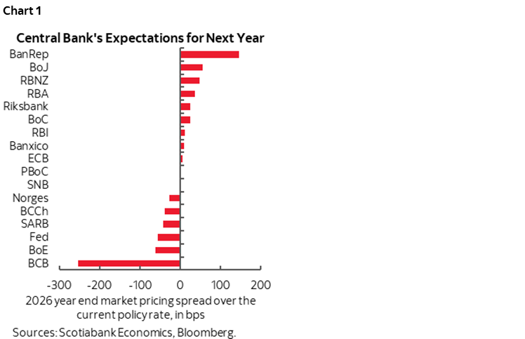 Chart 1: Central Bank's Expectations for Next Year