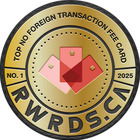 Winner of the 2025 Rewards Canada Top No Foreign Transaction Fees Credit Card