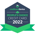 Winner of the 2022 creditcardGenius People’s Choice Credit Card